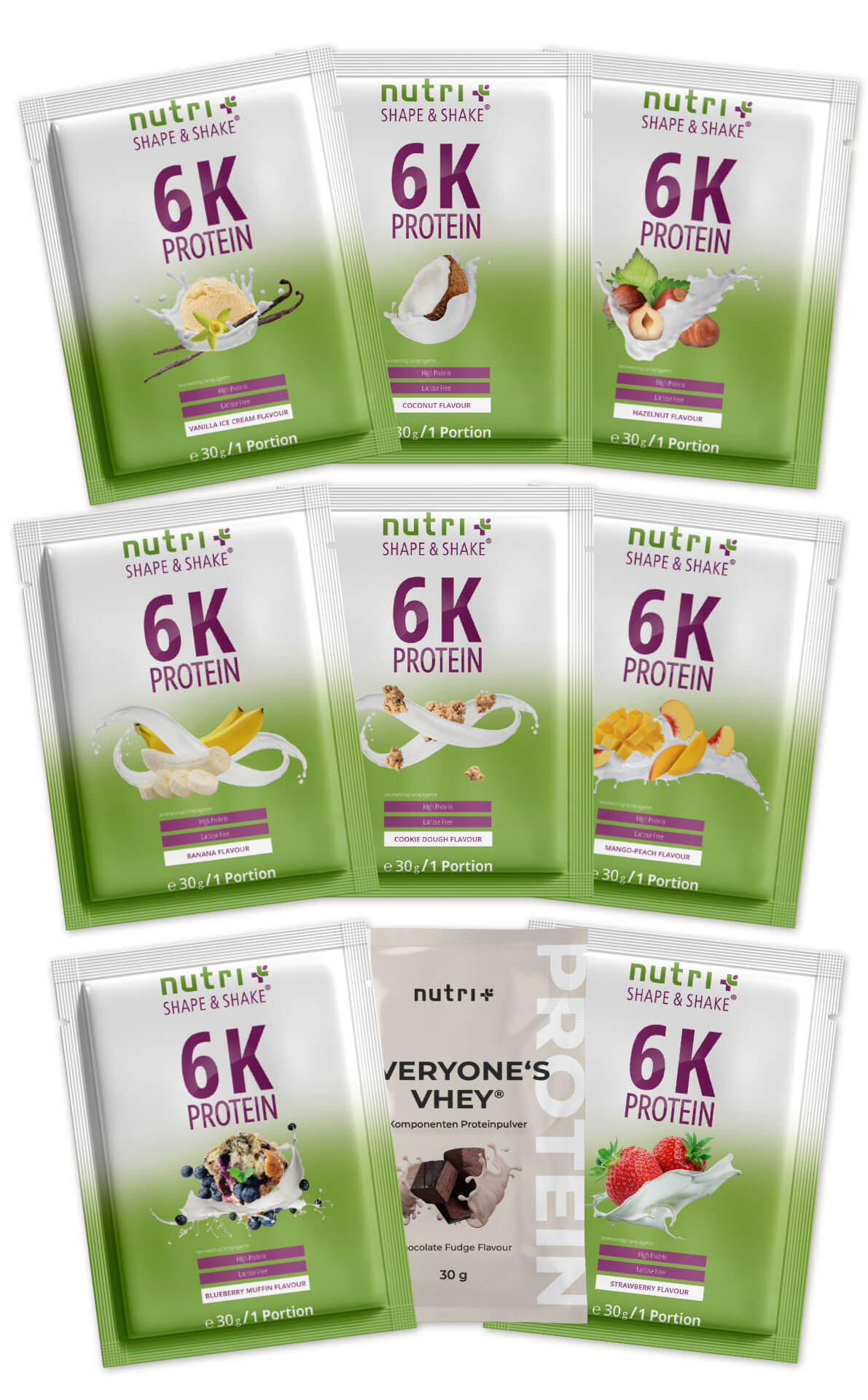 Vegan 6K Protein Powder Sample Set
