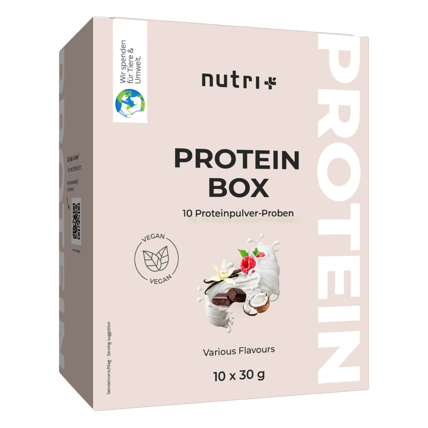 Vegan 3K Protein Powder Get-To-Know-Box