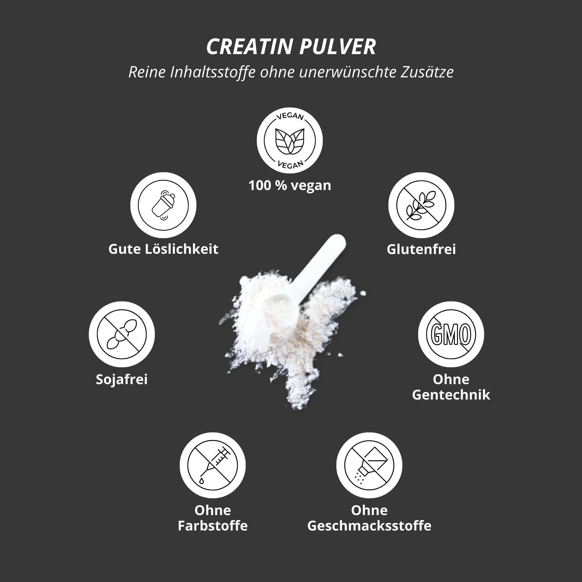 Conquerer Creatine Monohydrate (Creapure®) Powder