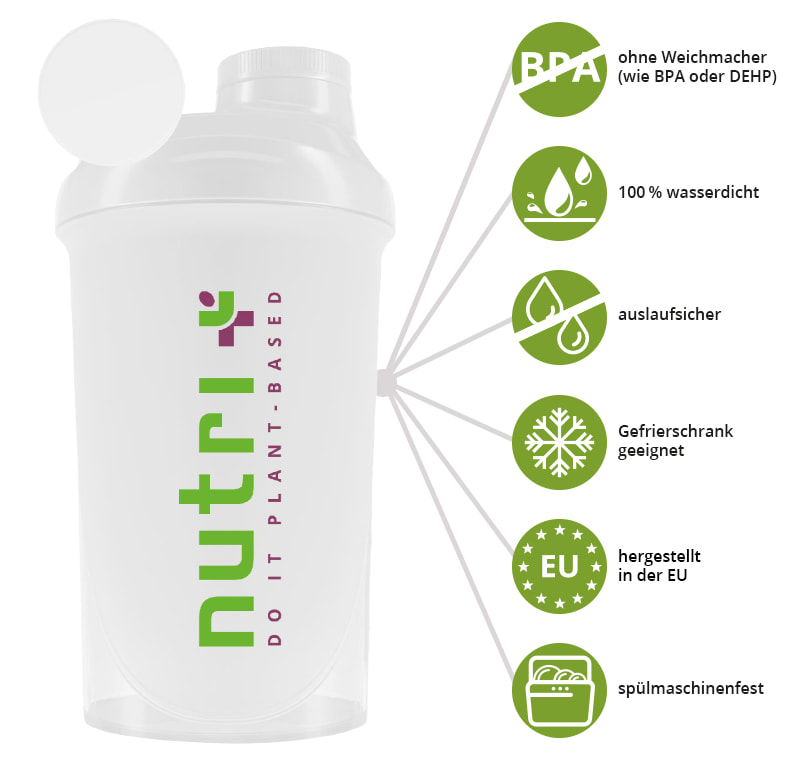 Shaker nutri+ (transparent)
