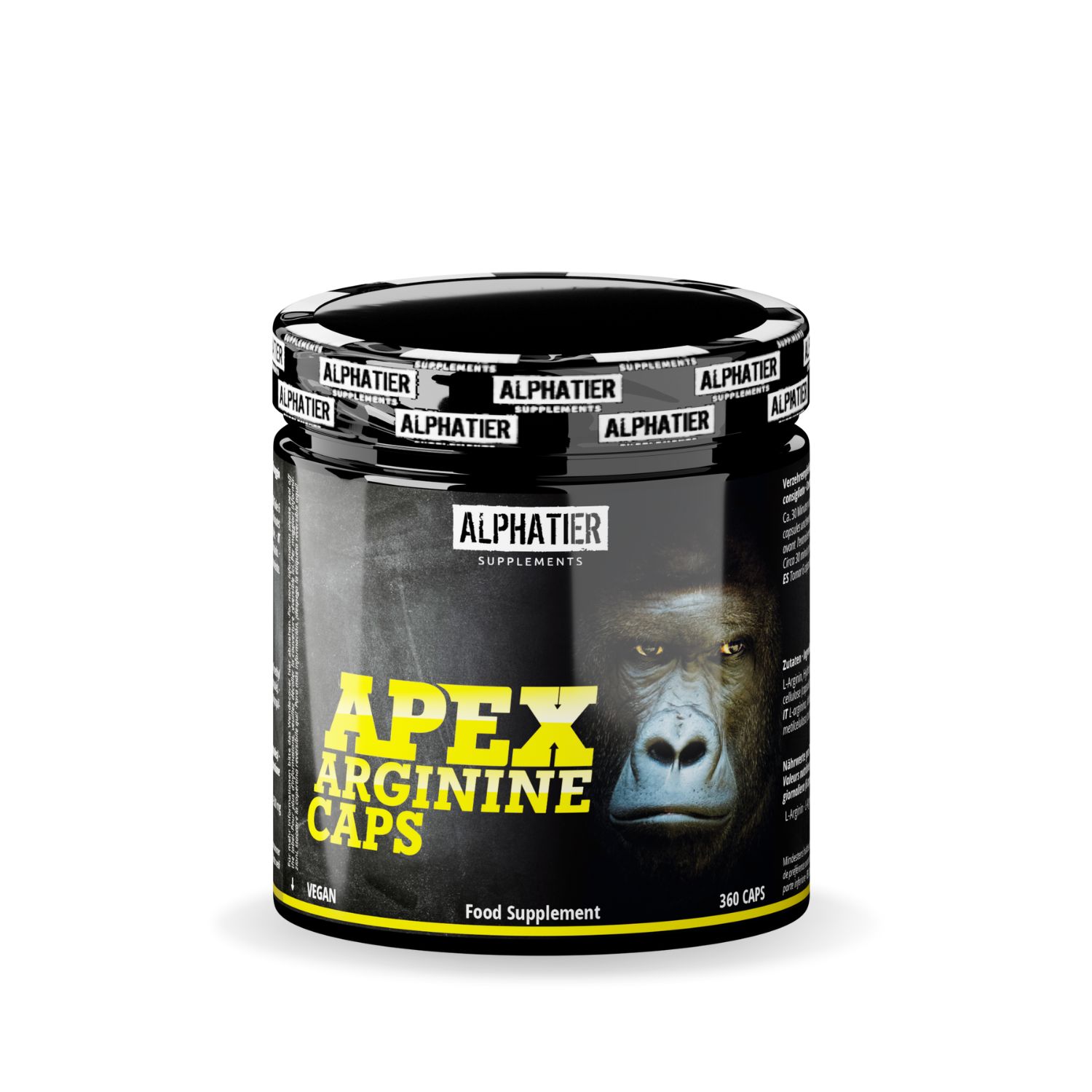 Alphatier Apex Arginin - L-Arginin Base Kapseln