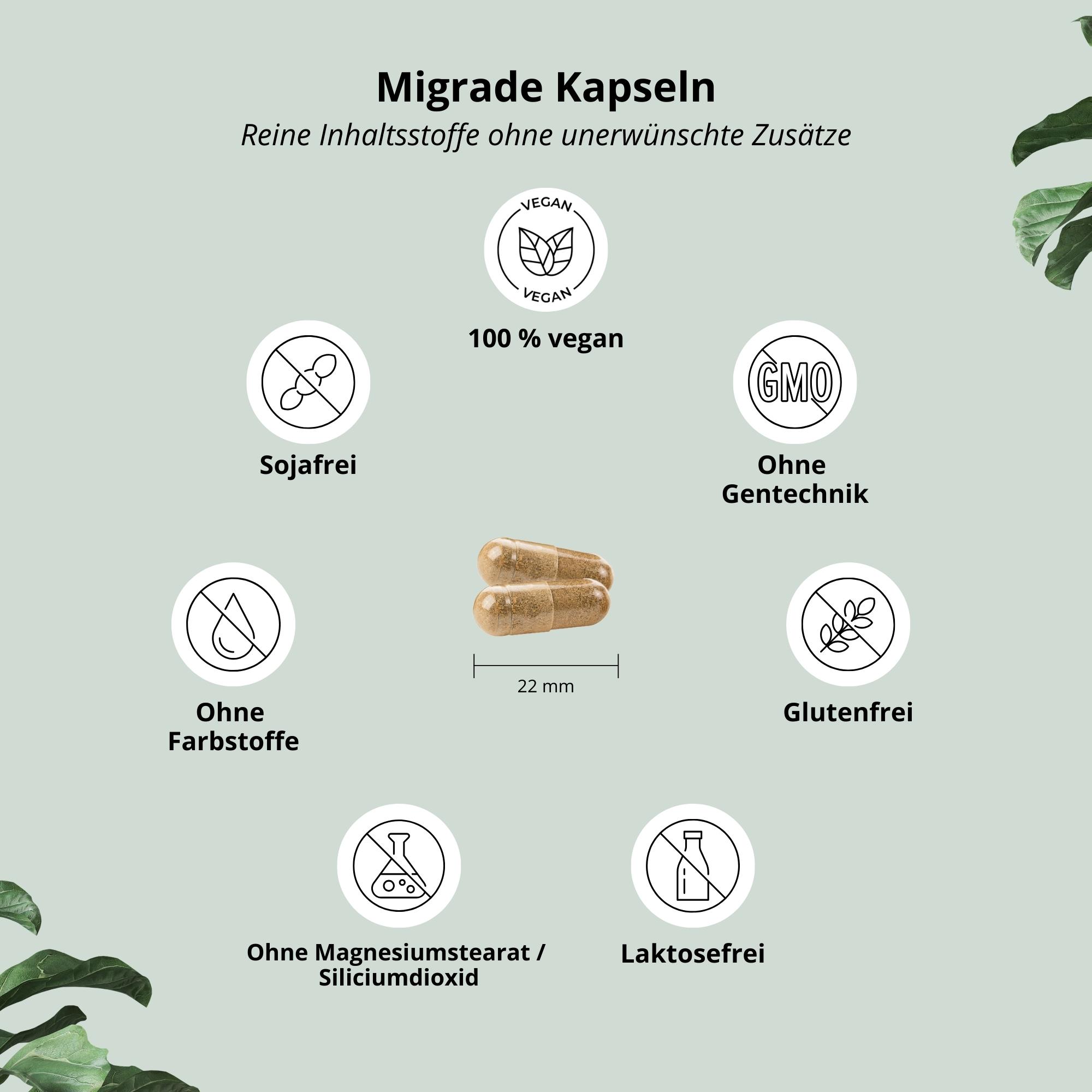 Migrade - vegane Kapseln
