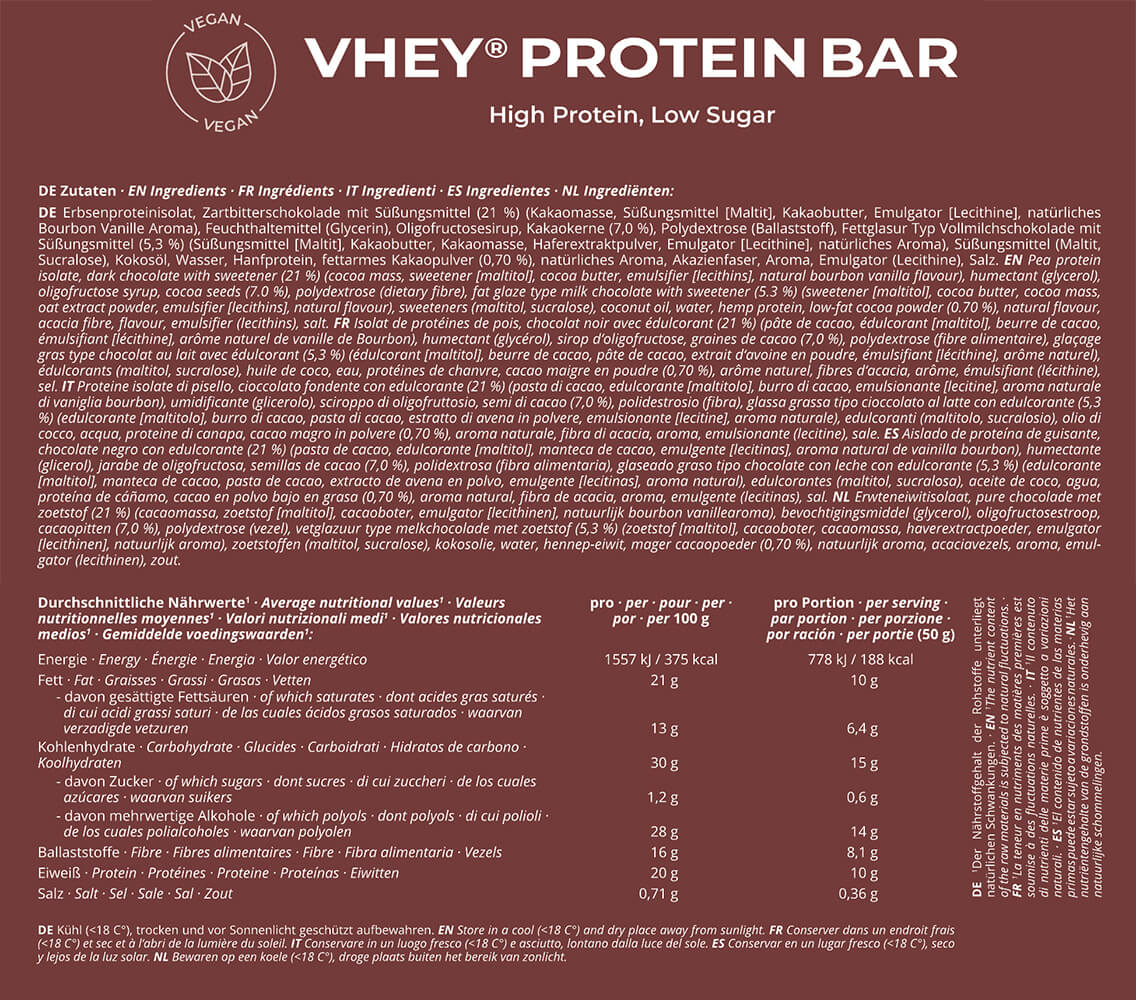 Vhey® Protein Bar - Lebkuchen