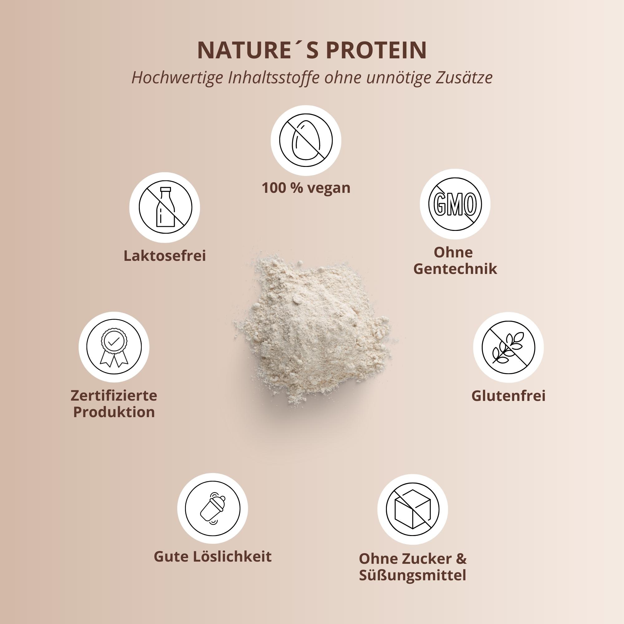 Vegan Natures Proteinpulver