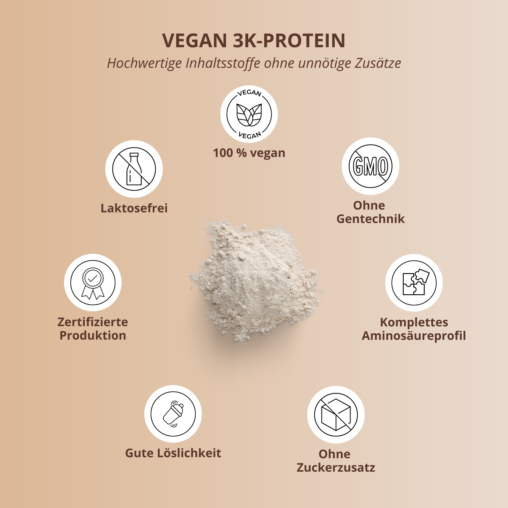 Vegan 3K Proteinpowder