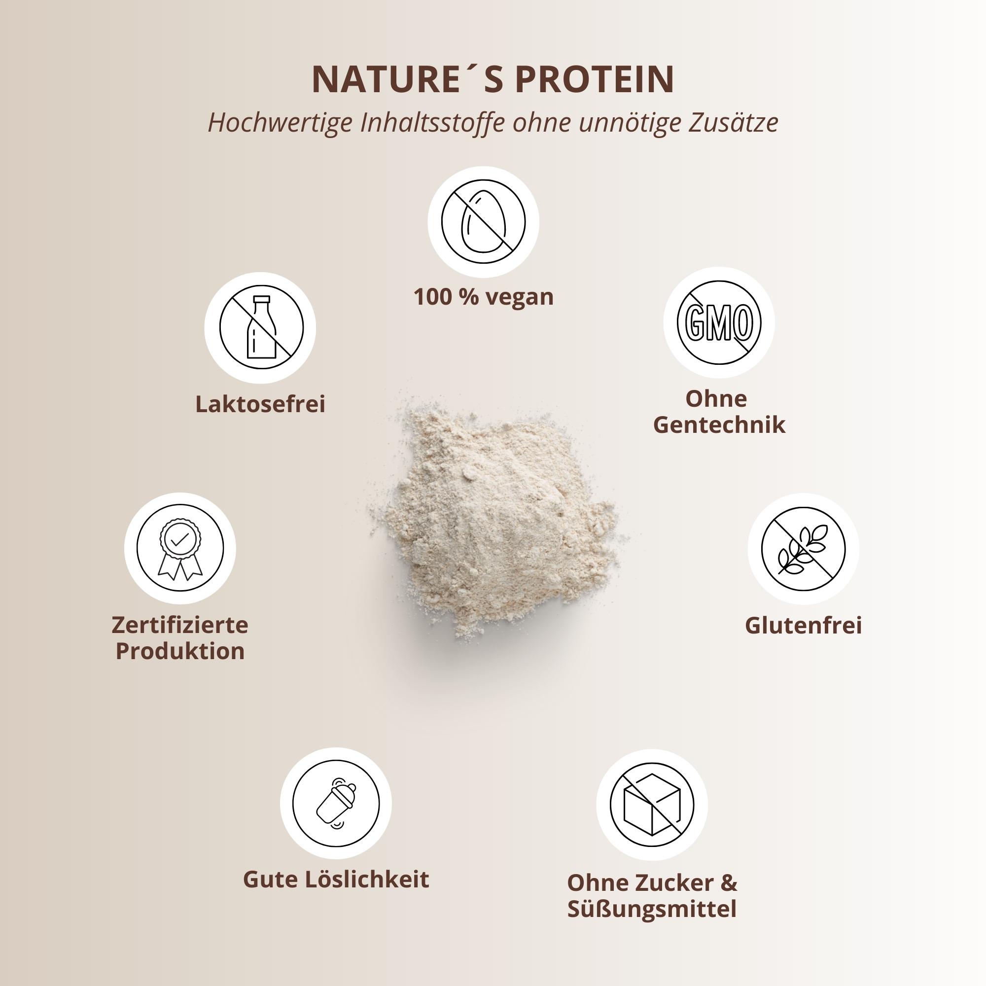 Vegan Natures Proteinpulver