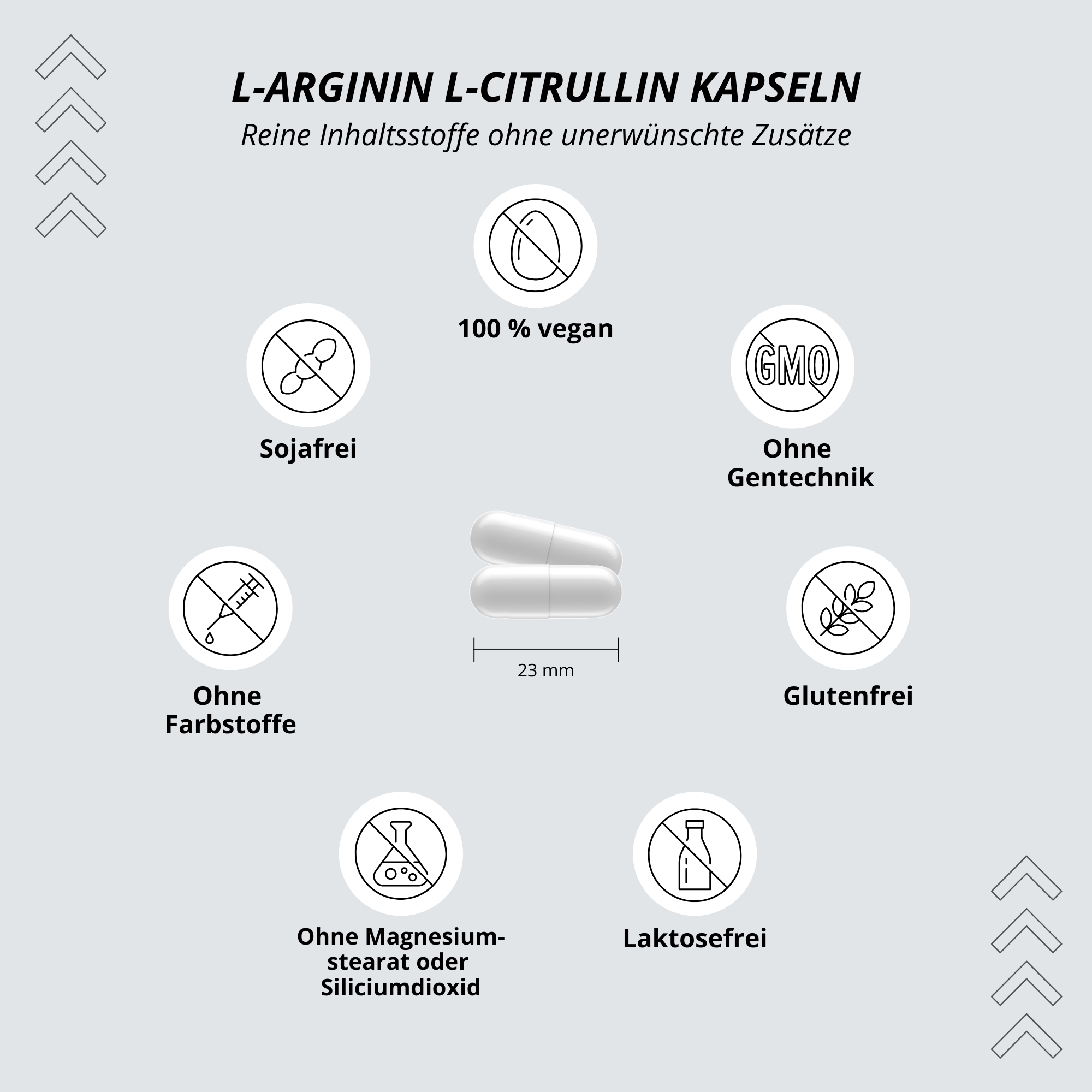 L-Arginin L-Citrullin Mix Kapseln